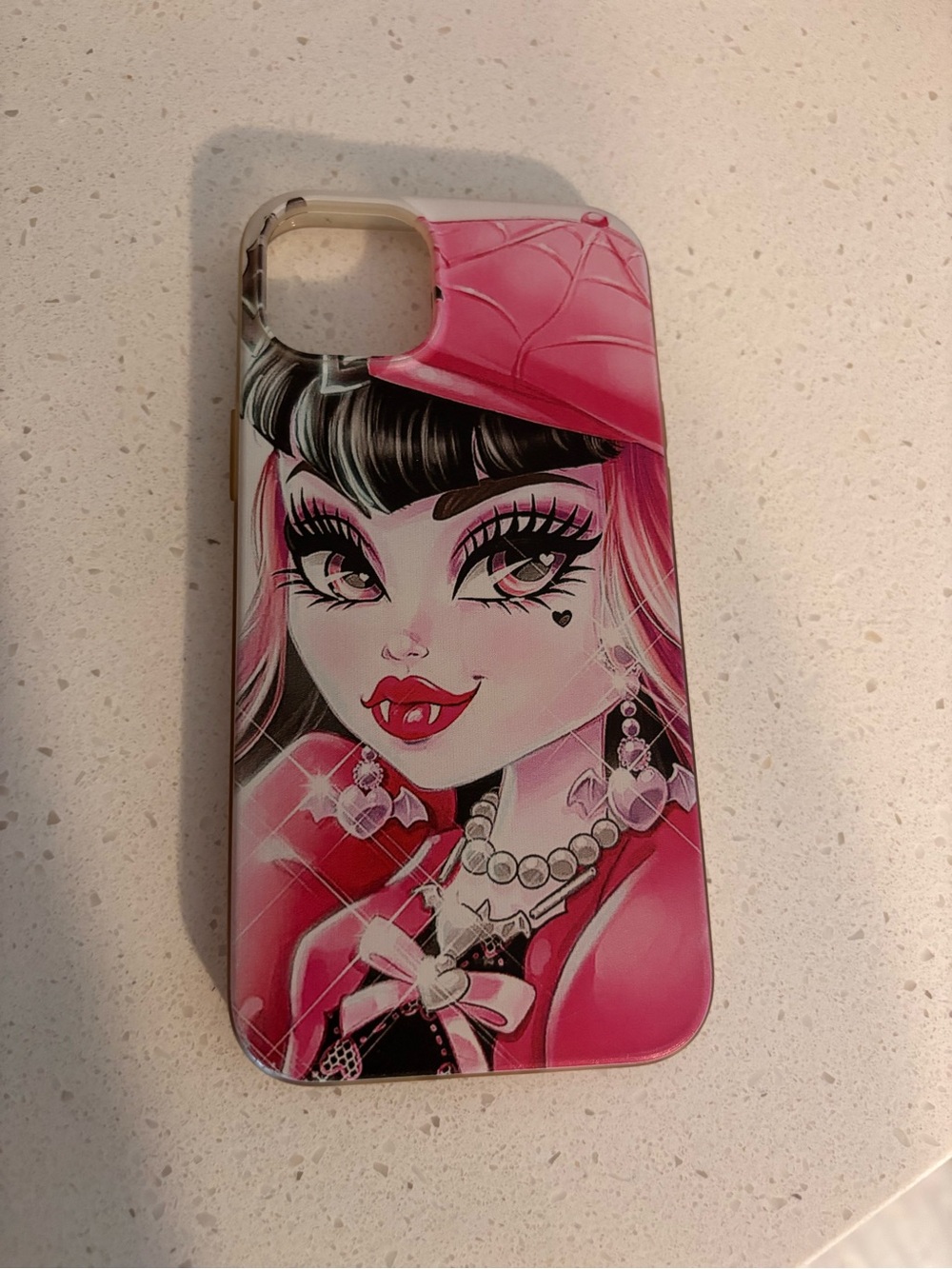 Draculara Monster high iPhone 15 plus case